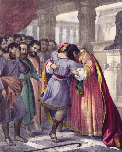 El perdón de José a sus hermanos de Siegfried Detler Bendixen